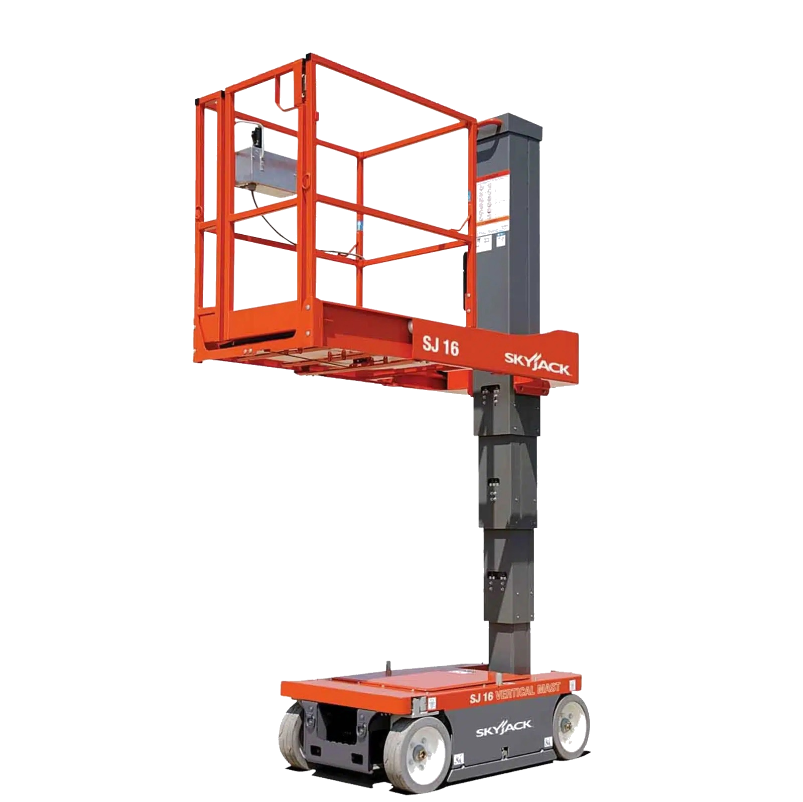 Skyjack SJ16 — plataforma tesoura