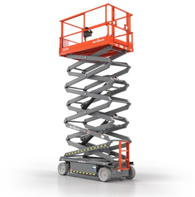 Skyjack SJIII 4740 — plataforma tesoura